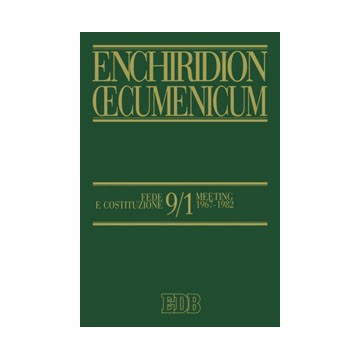 Enchiridion Oecumenicum 9/1