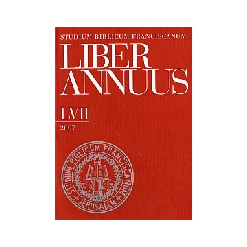 Liber Annuus LVII-2007.