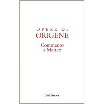 Opere di Origene/1. Vol....