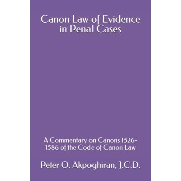 CANON LAW OF EVIDENCE IN...
