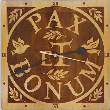 Orologio da parete: Pax et...