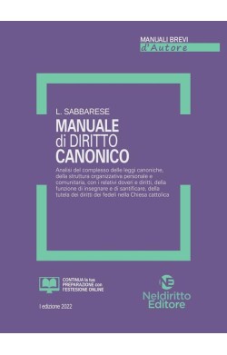 Manuale Di Diritto Canonico