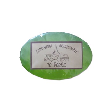 Saponetta artigianale al te' verde gr 100