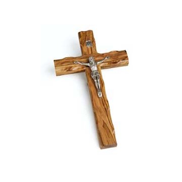 Croce latina in legno d'ulivo (croce).